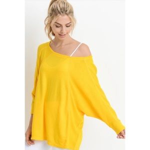 Cuffed Dolman Sleeve Tunic Top